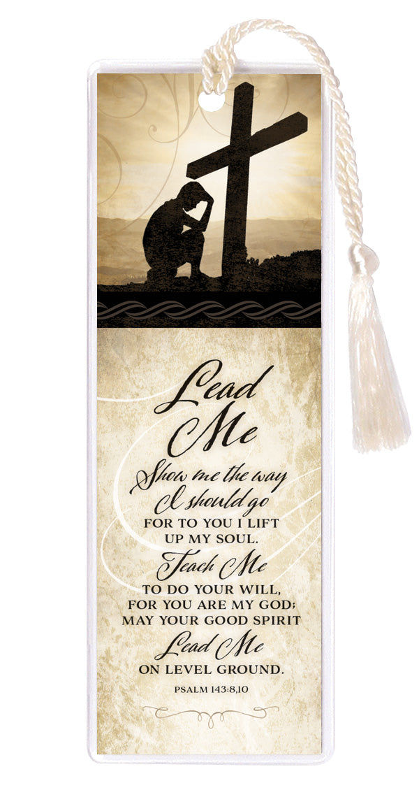 Lead Me Tasseled Bookmark