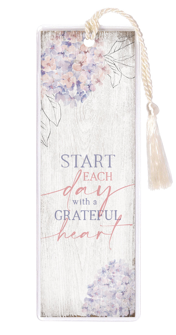 Start Each Day Tasseled Bookmark