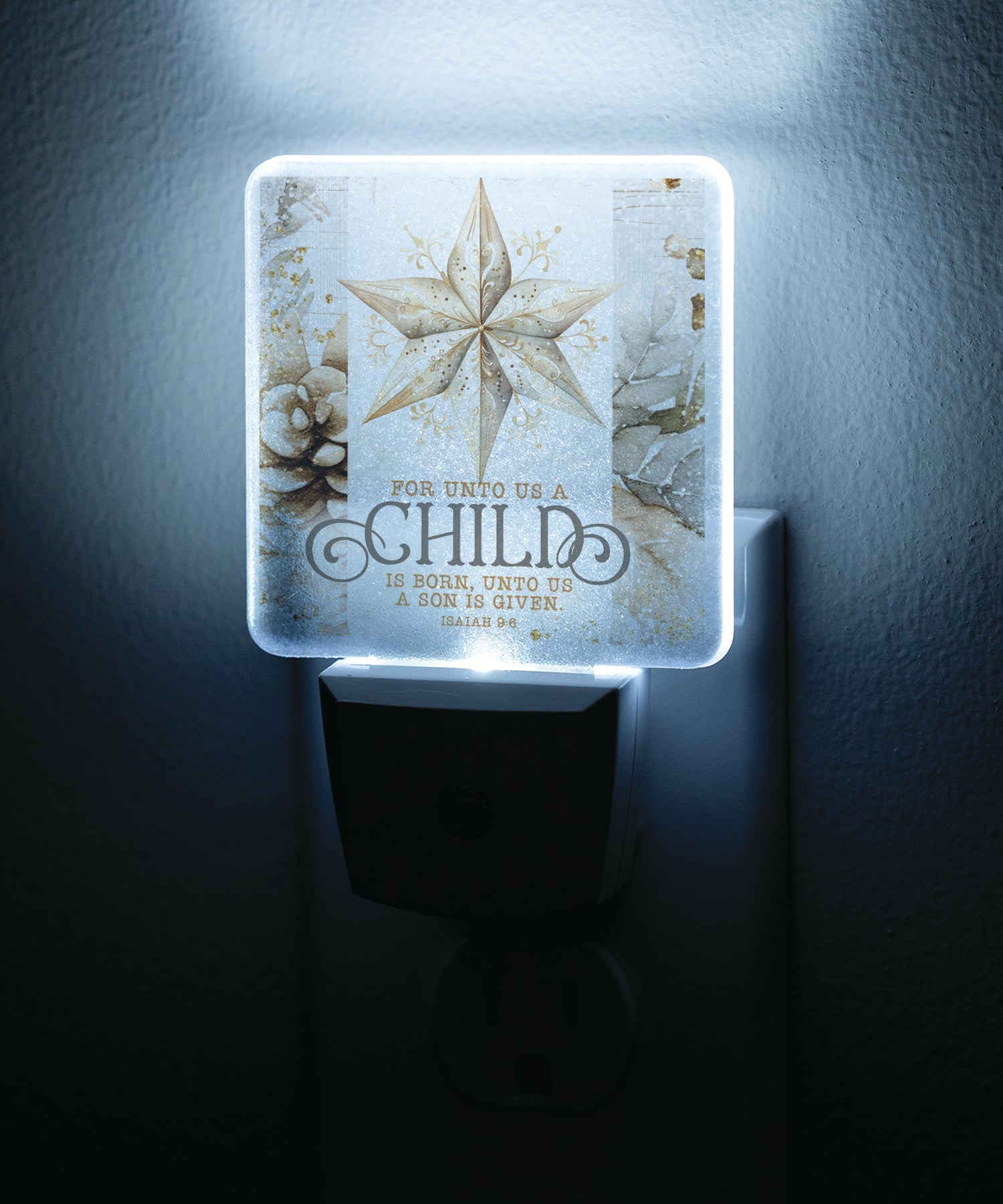 For Unto Us a Child LED Nightlight