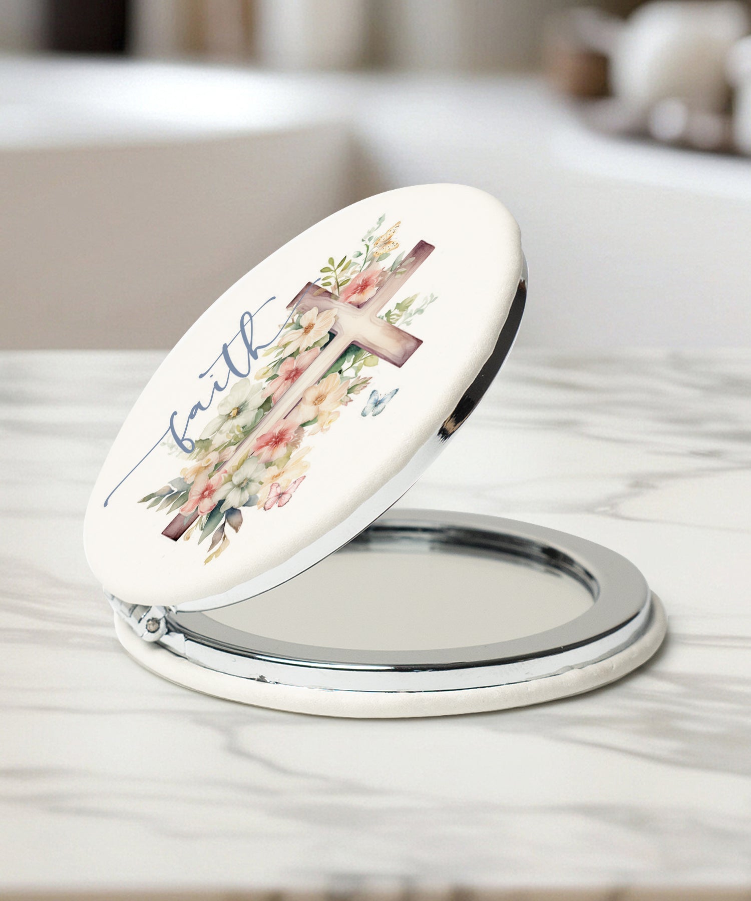 Faith Compact Mirror