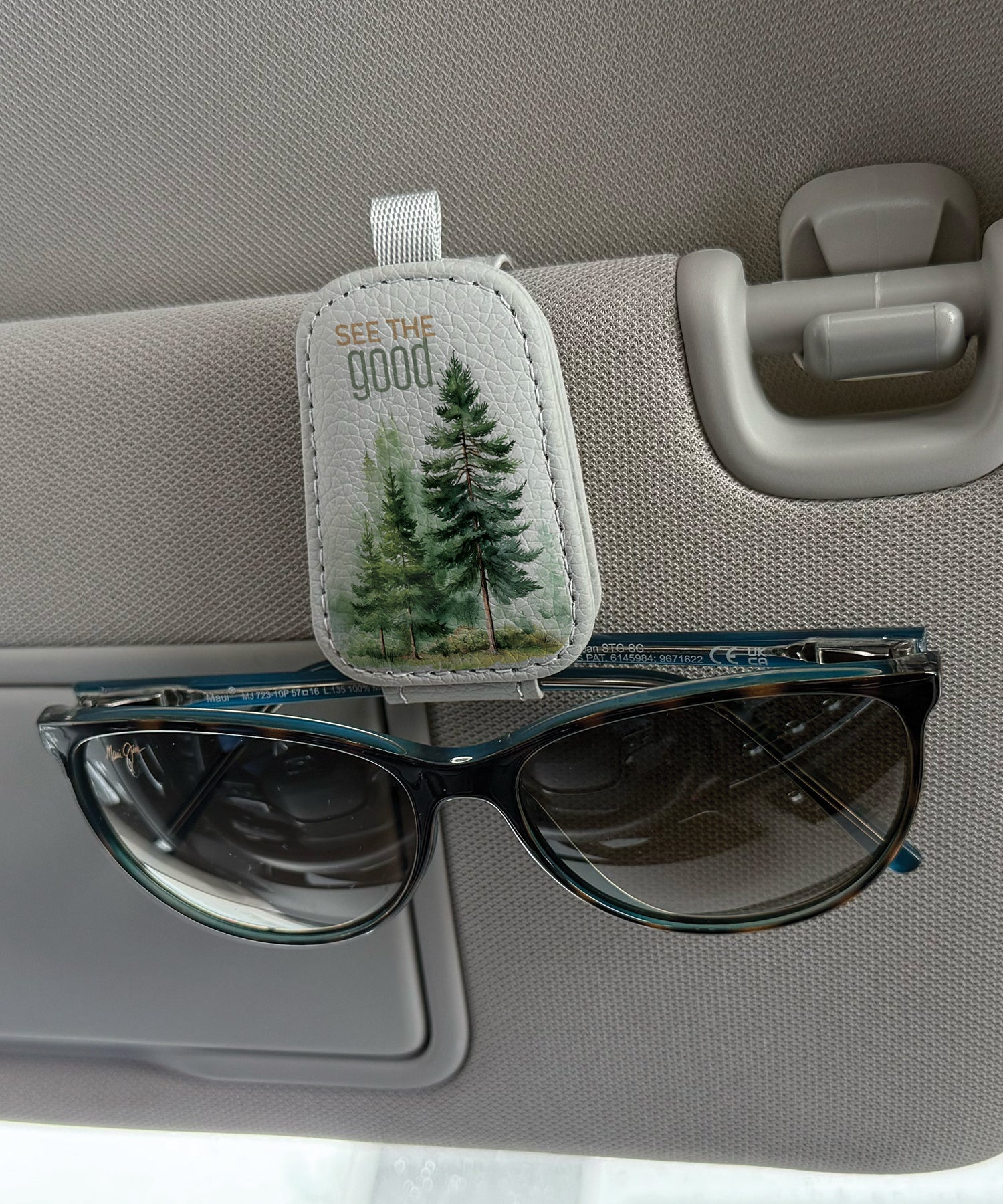 See the Good Sunglasses Visor Clip