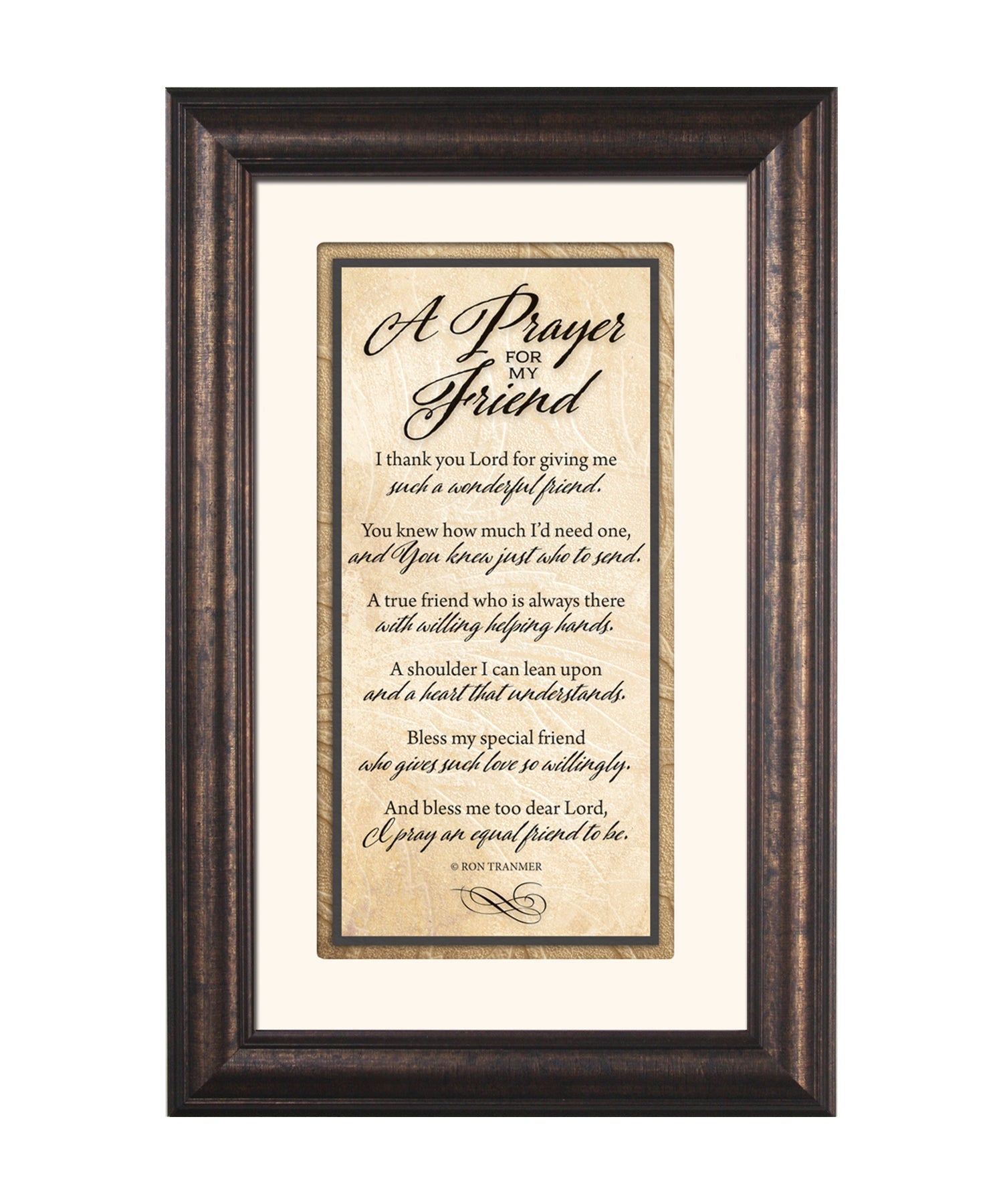 A Prayer for My Friend Framed Art