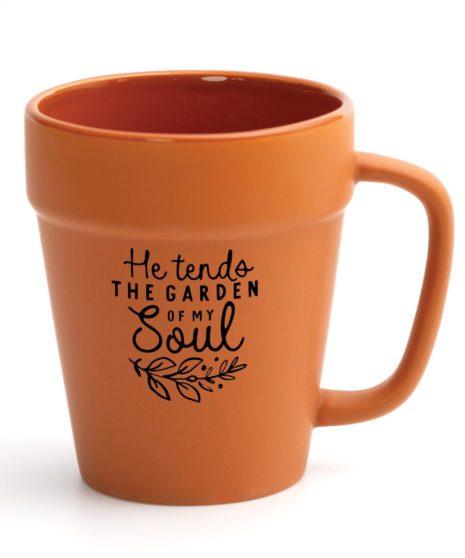He Tends the Garden of My Soul Flower Pot Mug