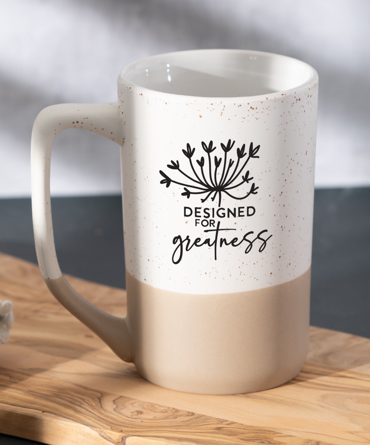 Designed for Greatness Pebble Mug