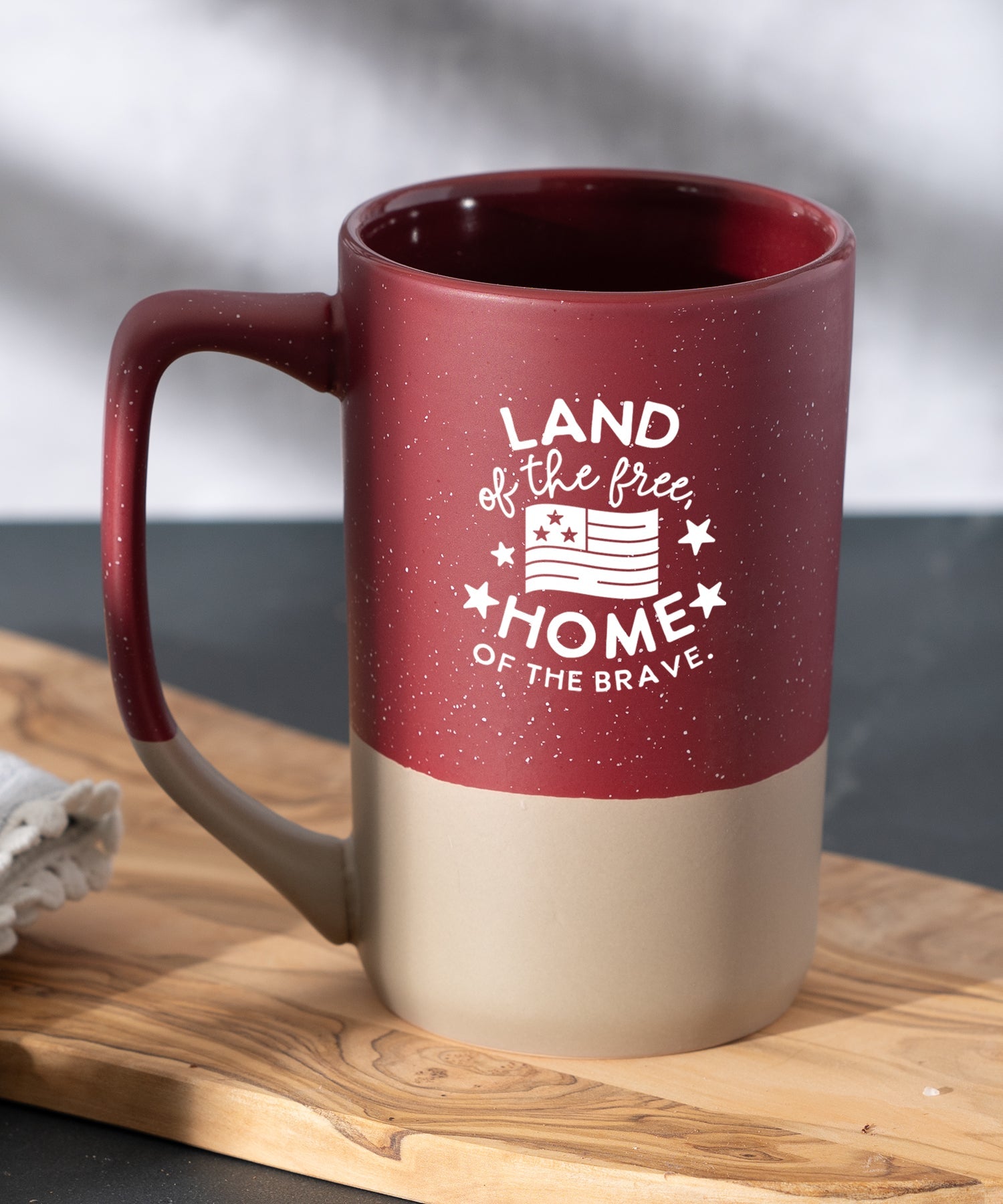 250 Years Land of the Free Pebble Mug