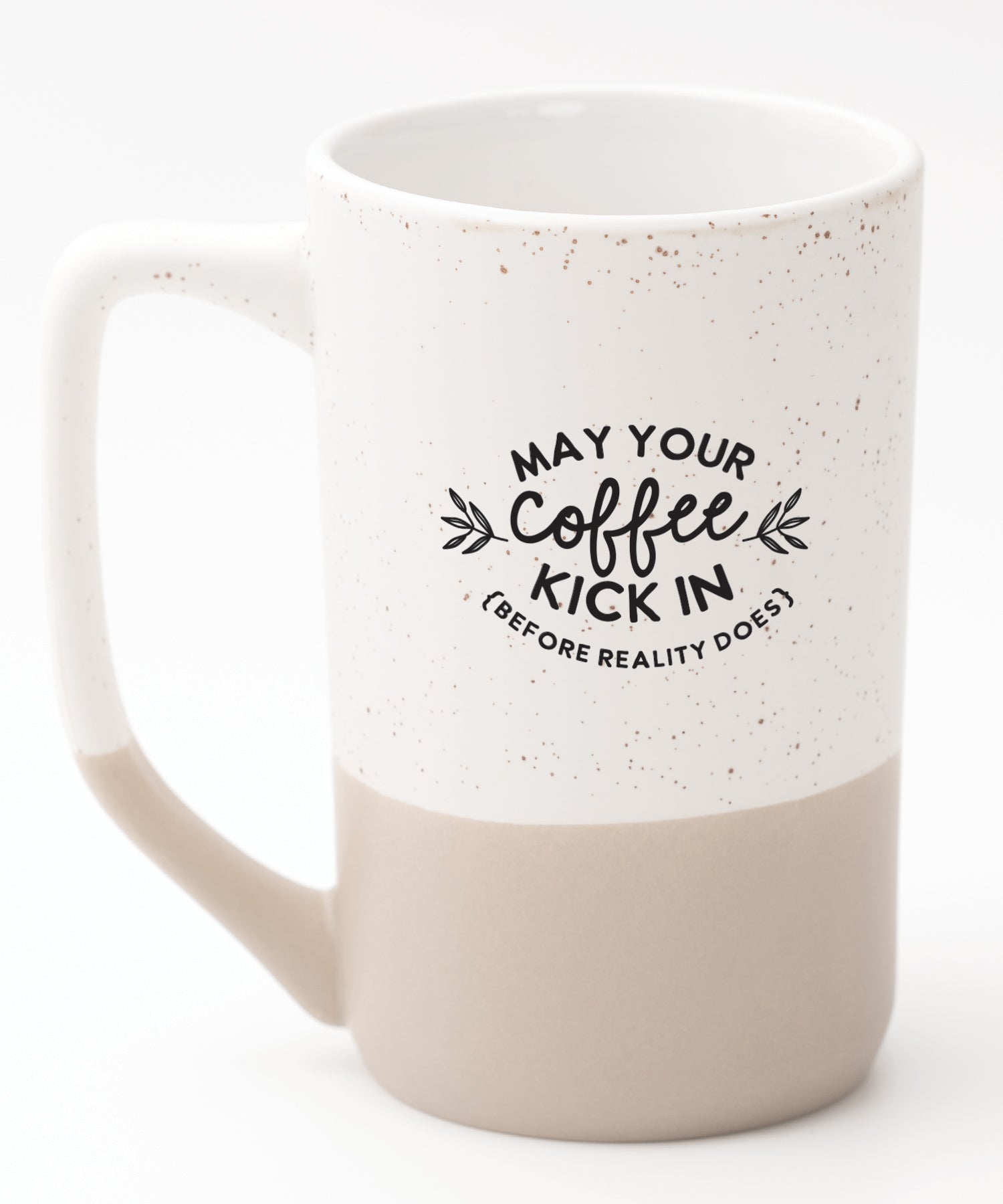 May Your Coffee Kick In Pebble Mug