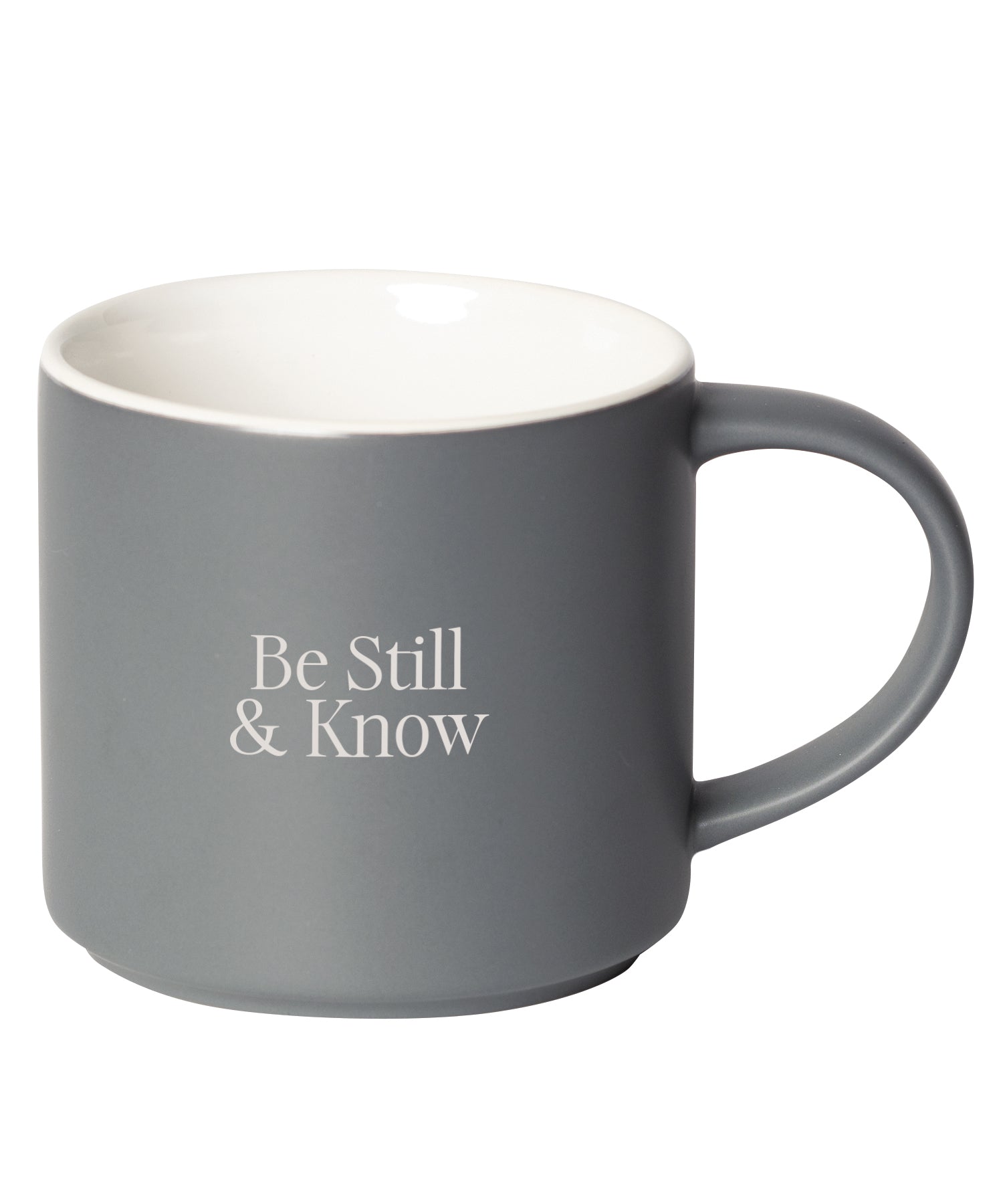 Be Still & Know Stacking Modern Grace Mug