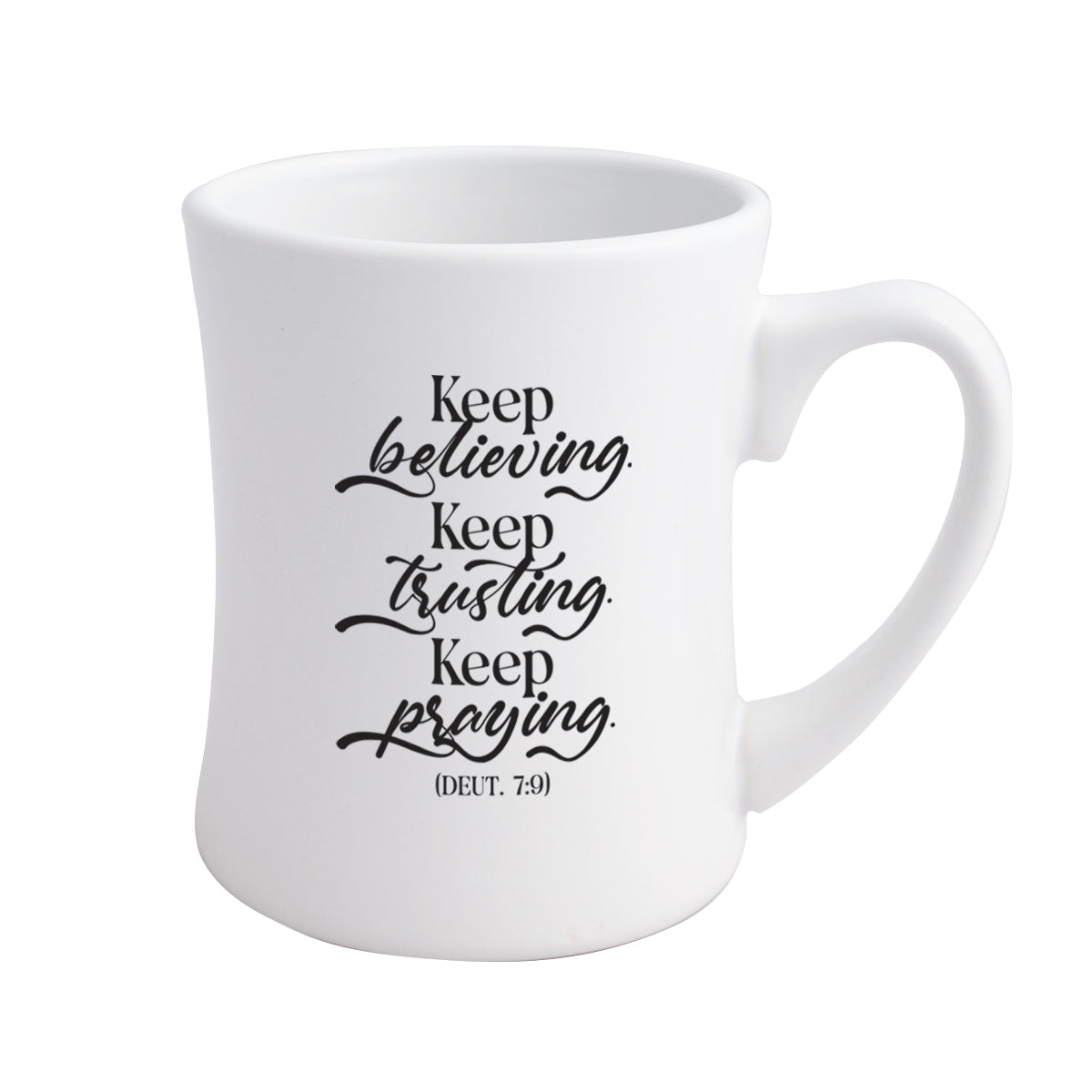 Keep Believing Coffeehouse Mug