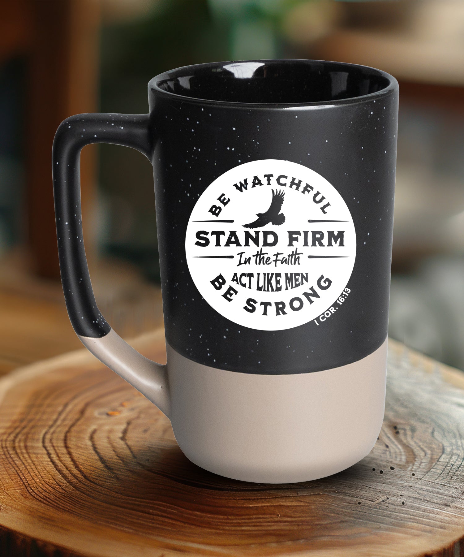 Be Watchful Pebble Mug