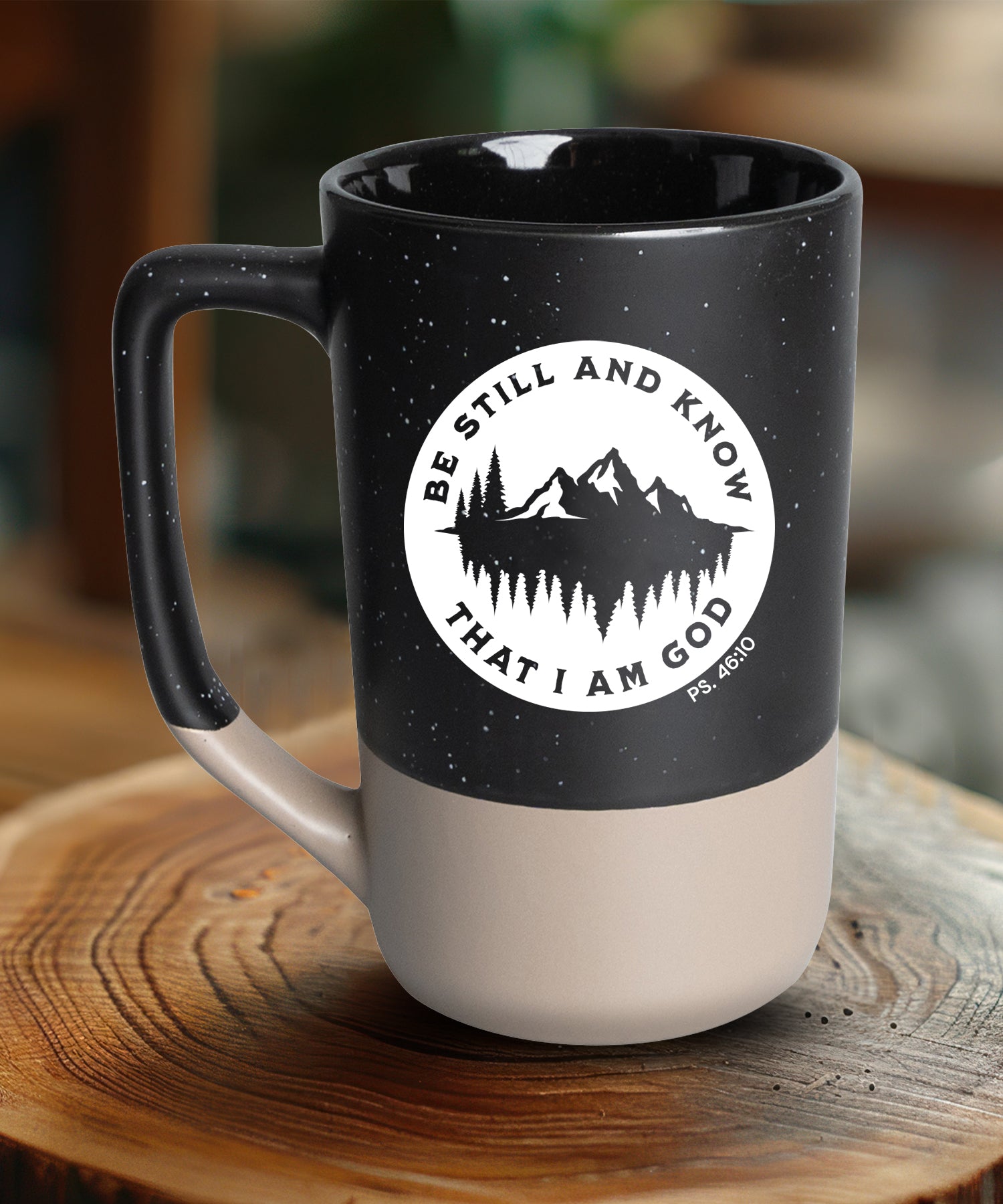 Be Still and Know Pebble Mug