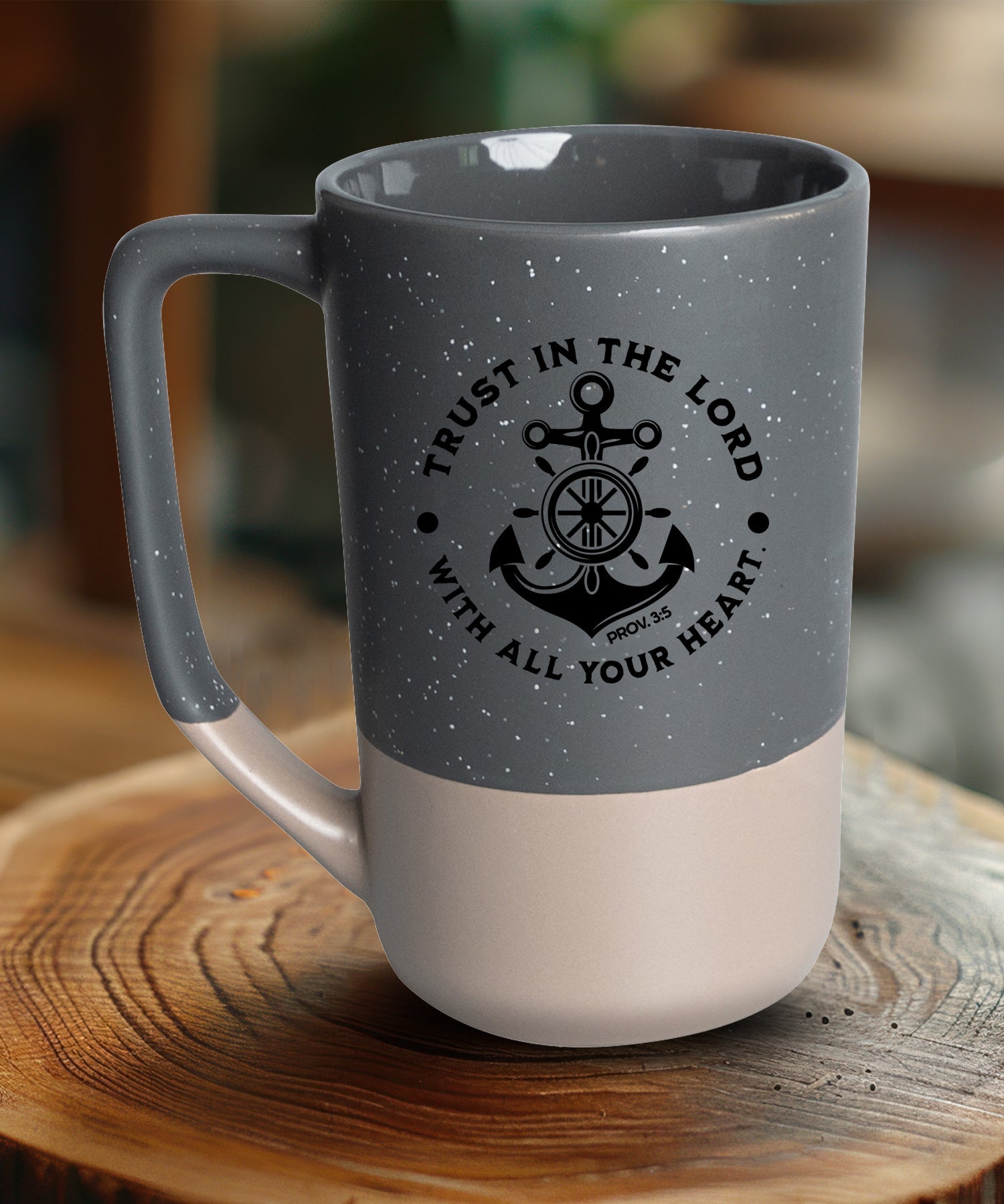 Trust in the Lord Pebble Mug