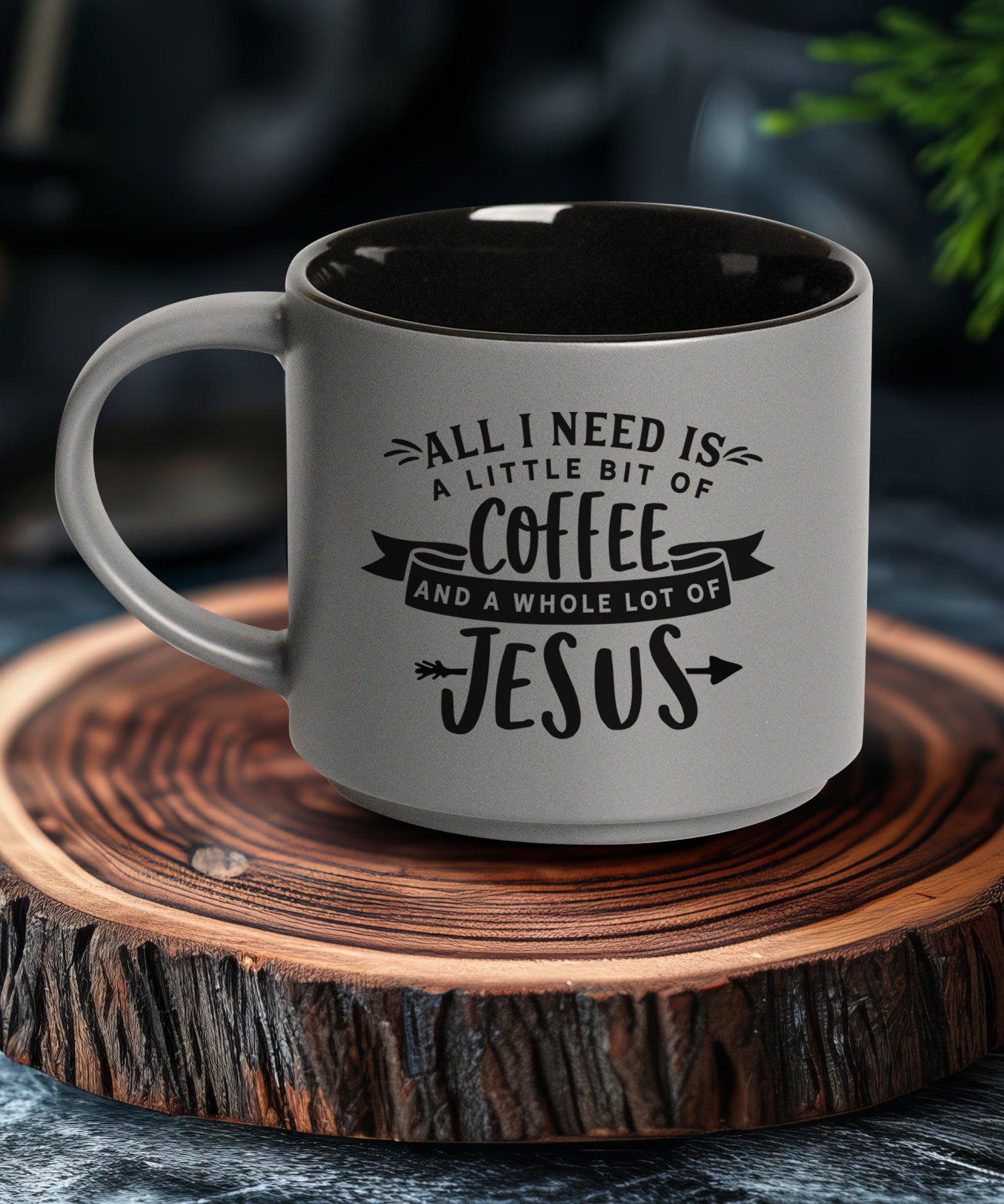 All I Need Stackable Mug