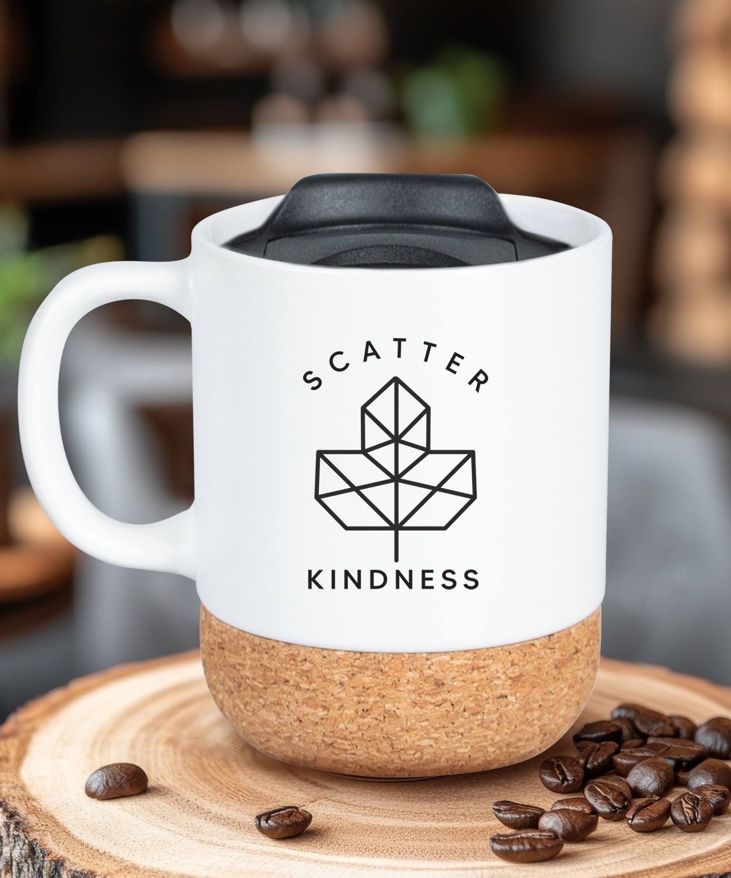 Scatter Kindness Cork Bottom Mug
