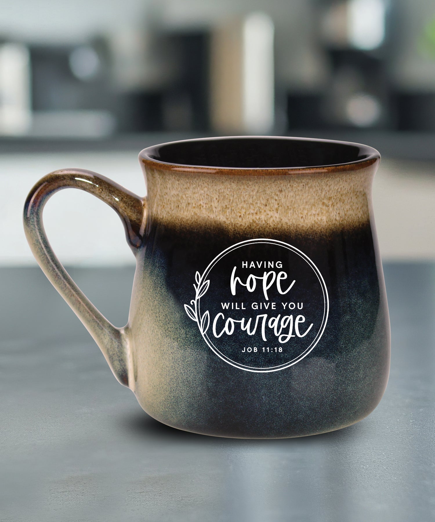 Having Hope Reactive Glazed Mug