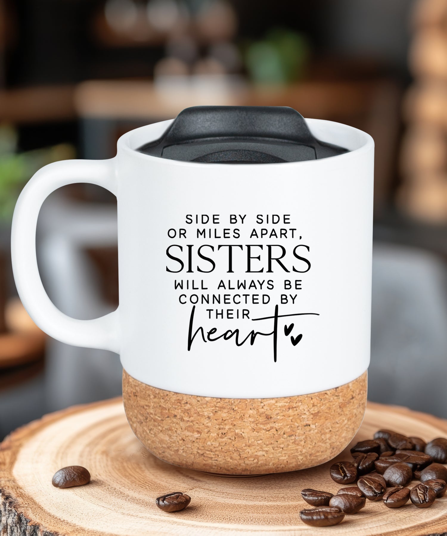 Sisters Cork Bottom Mug