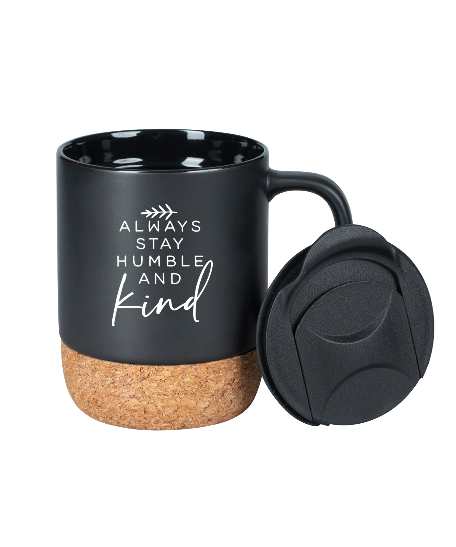 Always Stay Humble Cork Bottom Mug