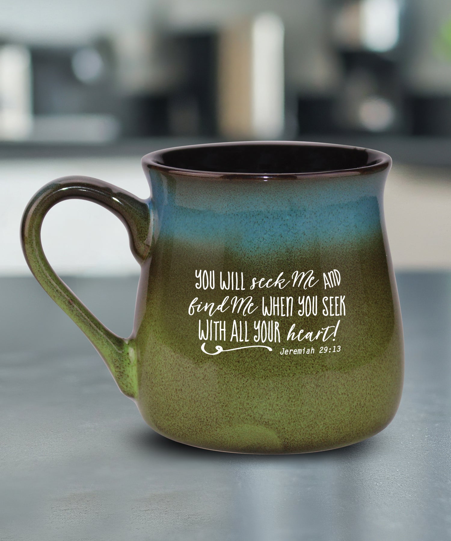 You Will Seek Me Reactive Glazed Mug