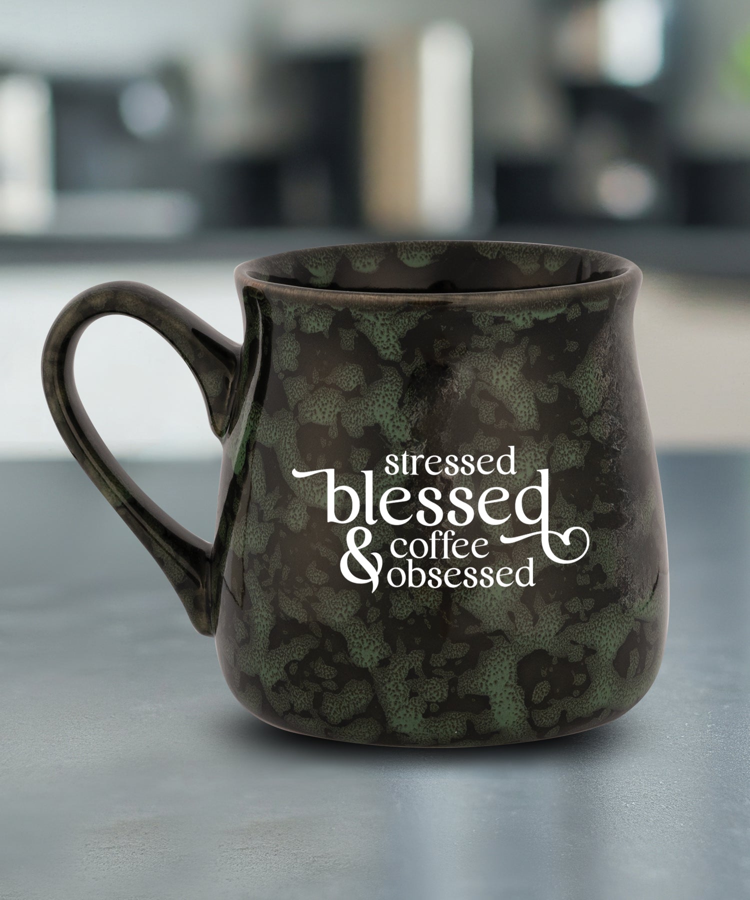 Stressed Blessed Mug
