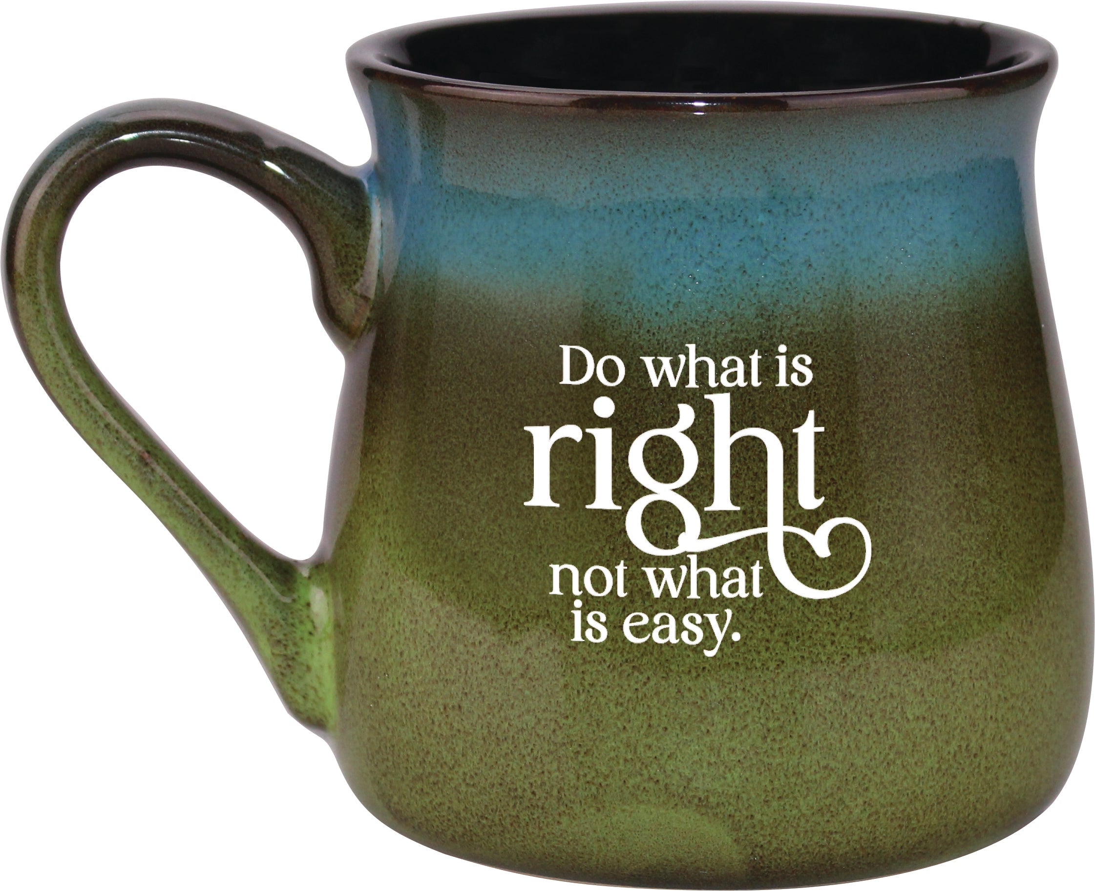 Do What Is Right Reactive Glazed Mug