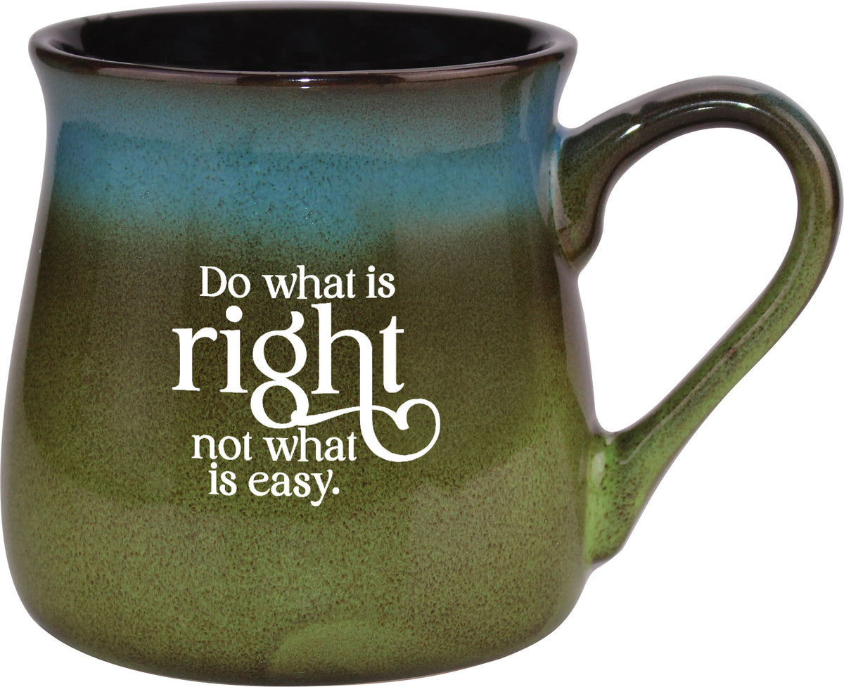 Do What Is Right Reactive Glazed Mug