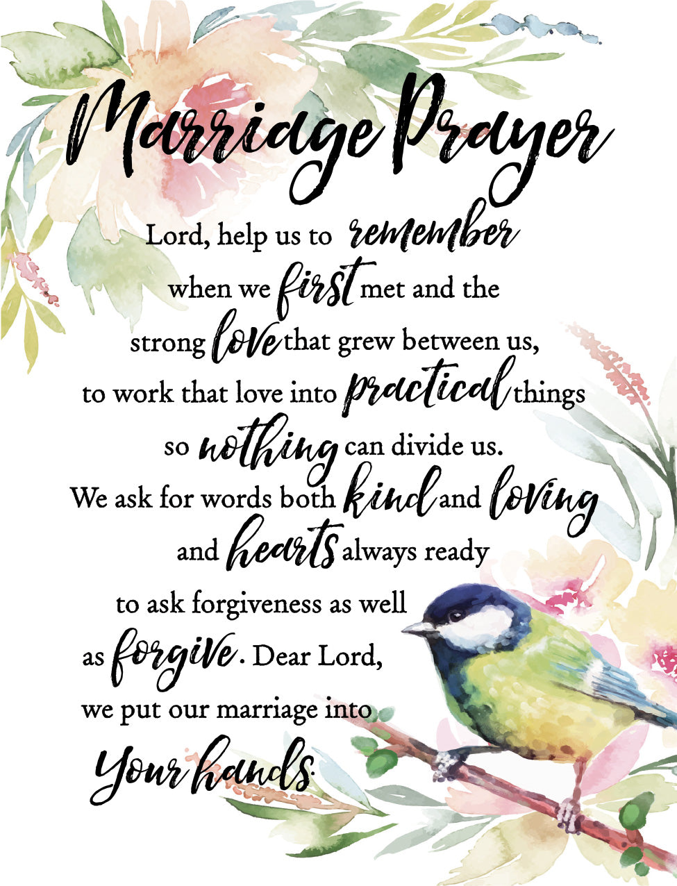 Marriage Prayer Magnet