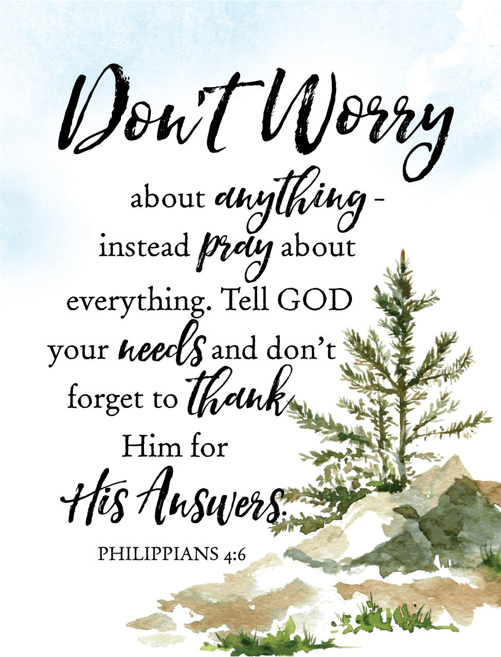 Don’t Worry About Anything Magnet