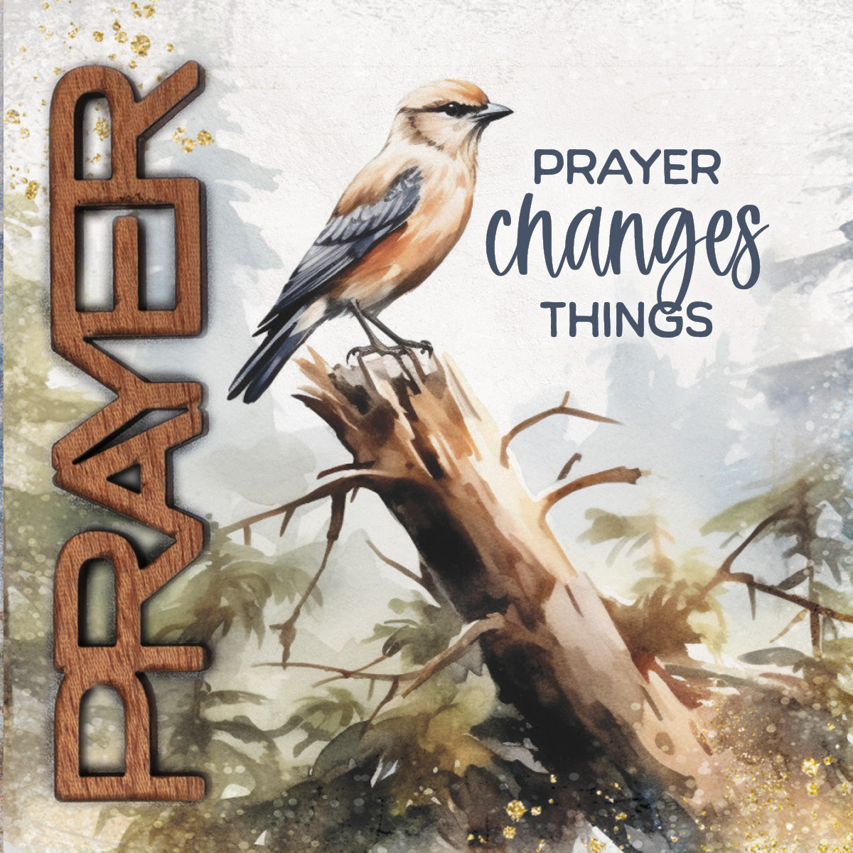 Prayer – Changes Things Magnet-Plaque