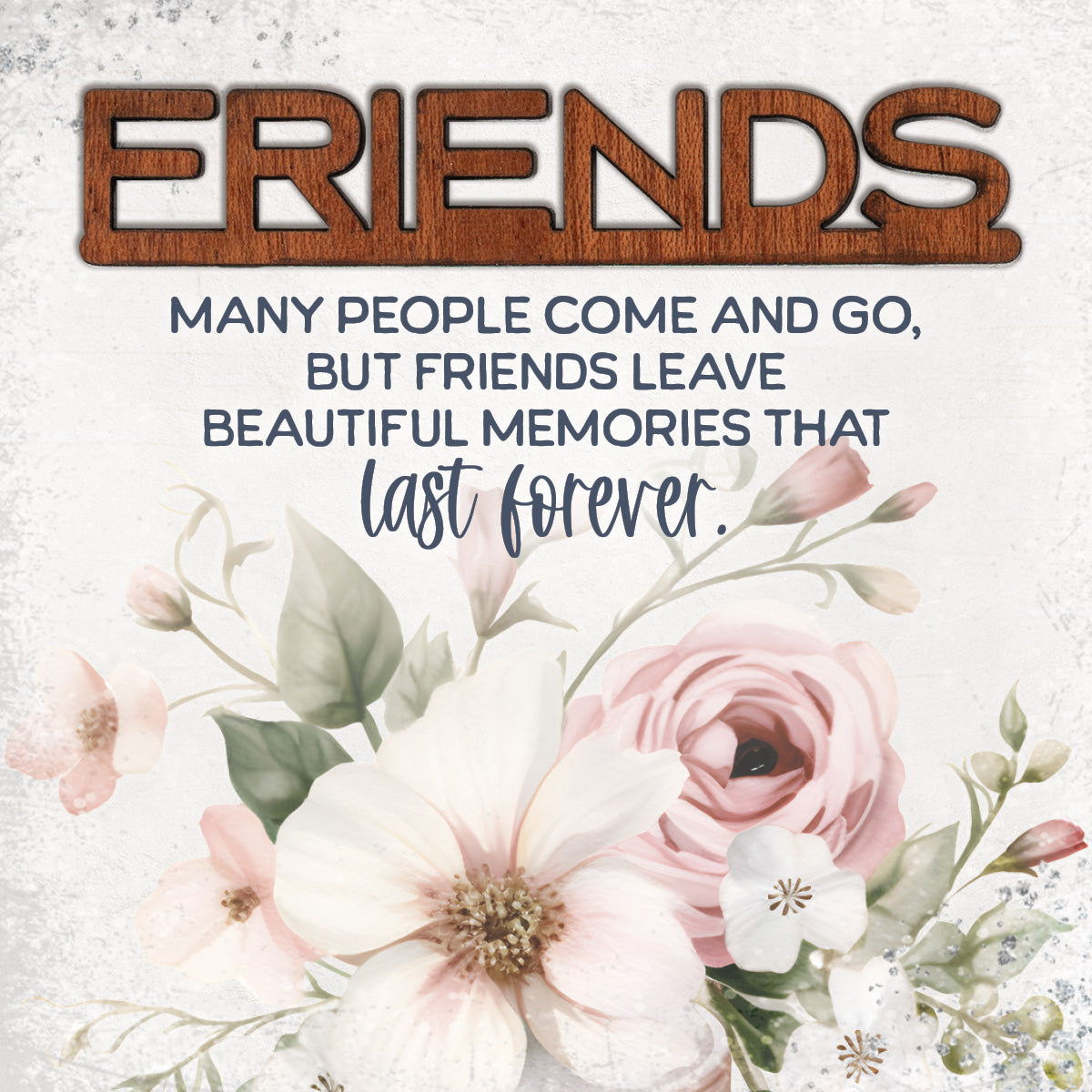 Friends - Last Forever Magnet-Plaque