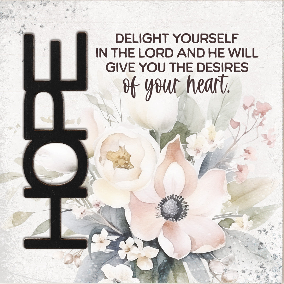 Hope – Delight Yourself in the Lord Magnet-Plaque