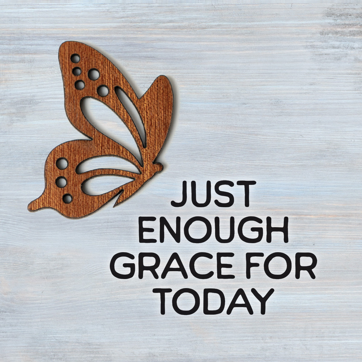 Just Enough Grace Magnet-Plaque