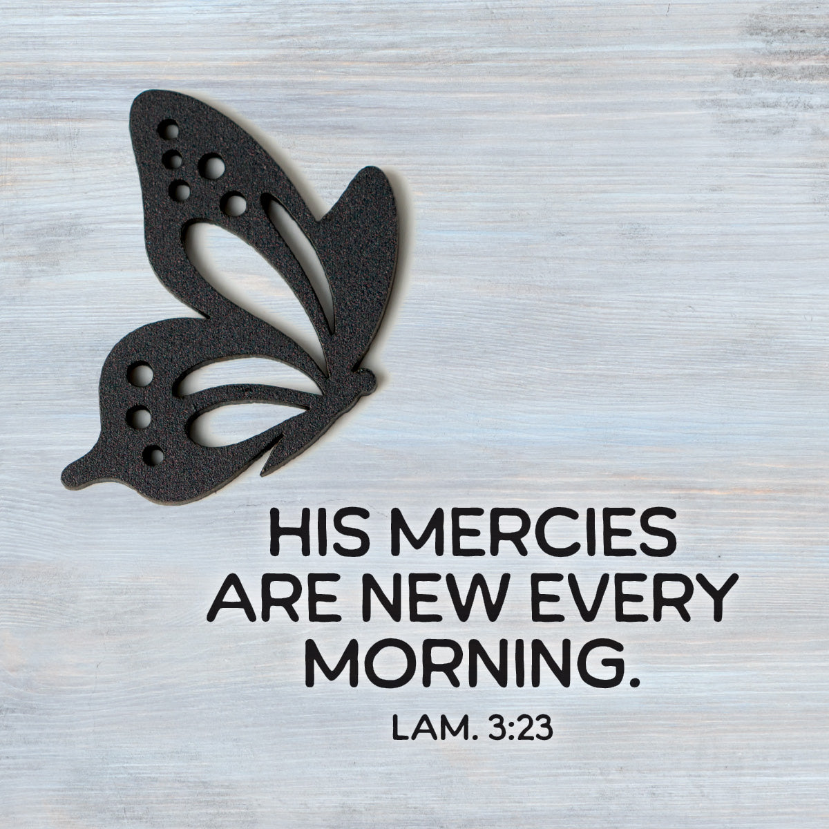 His Mercies Magnet-Plaque