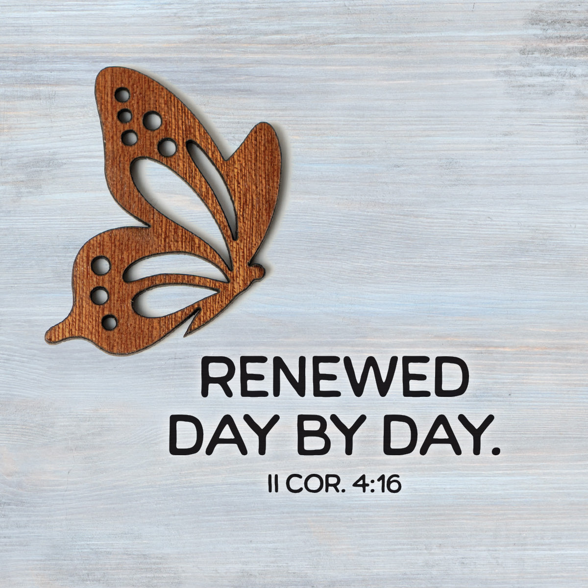 Renewed Day by Day Magnet-Plaque