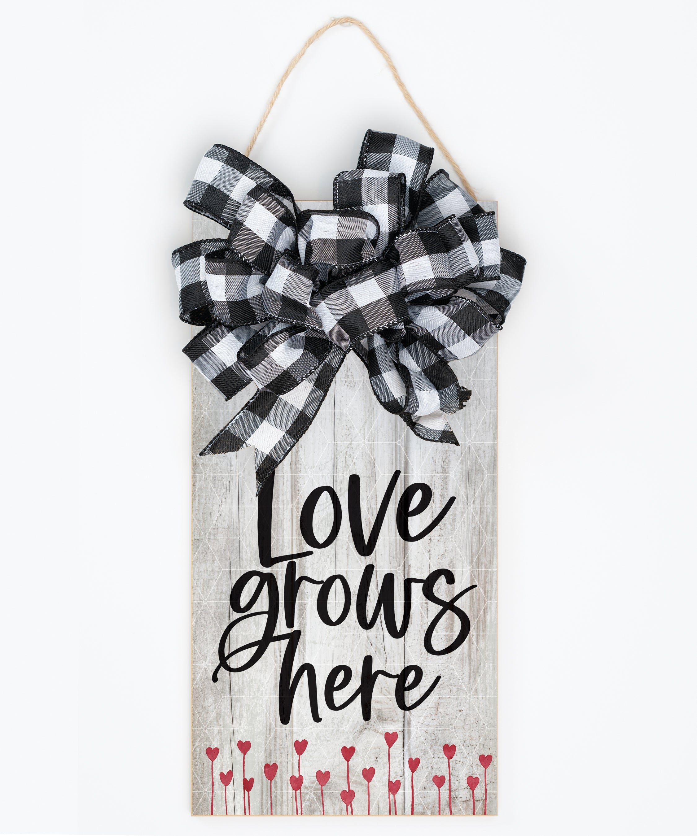 Love Grows Here Hangable Blessing