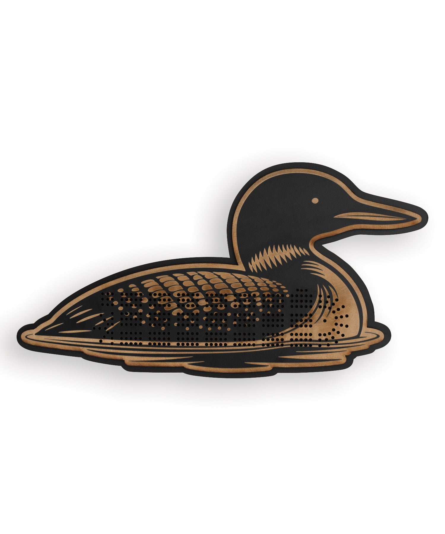 Loon Cribbage Board
