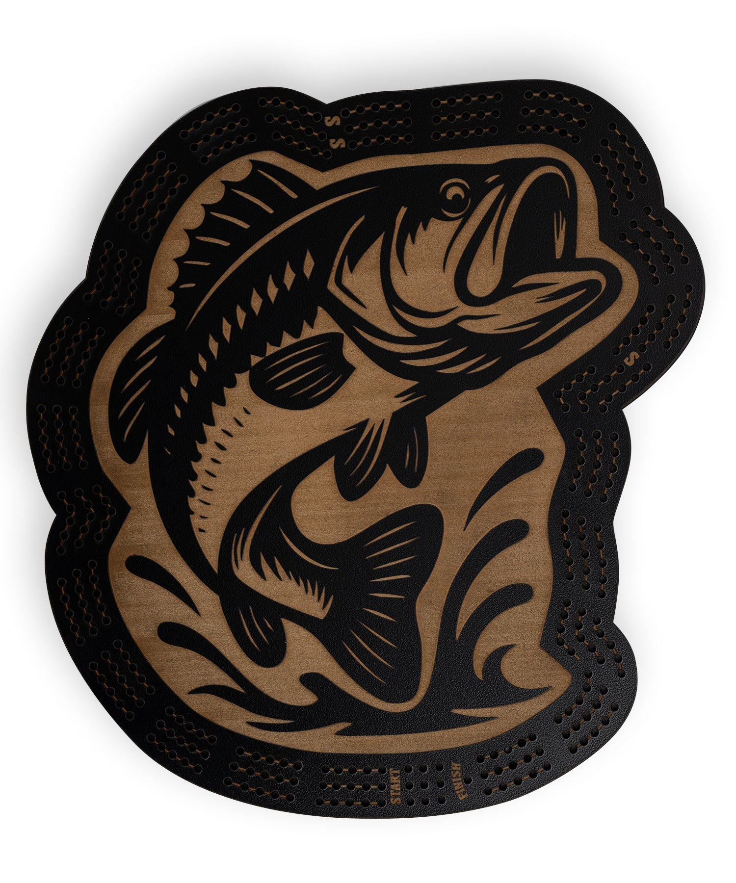 Bass Cribbage Board