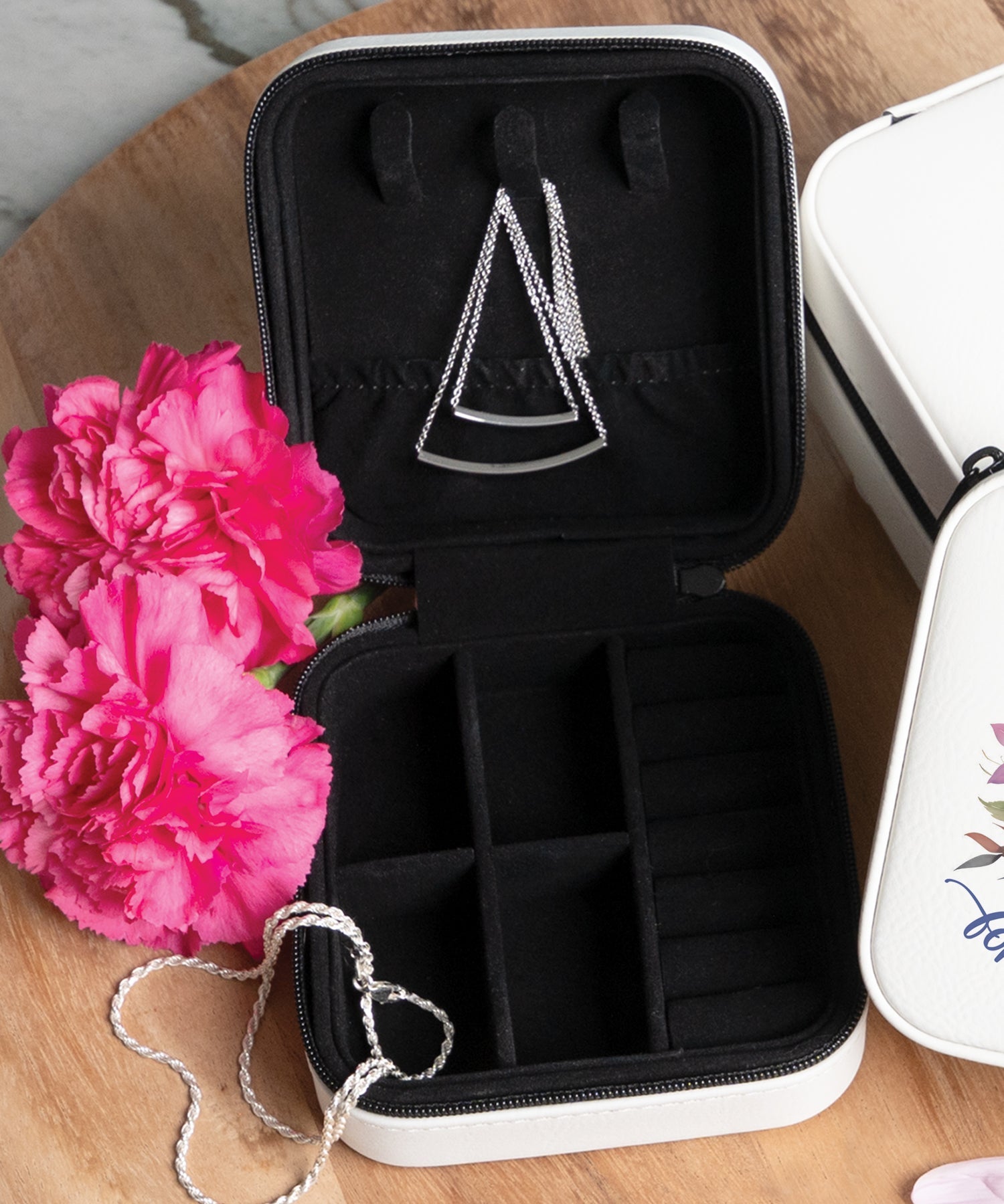 Live Each Day Travel Jewelry Case