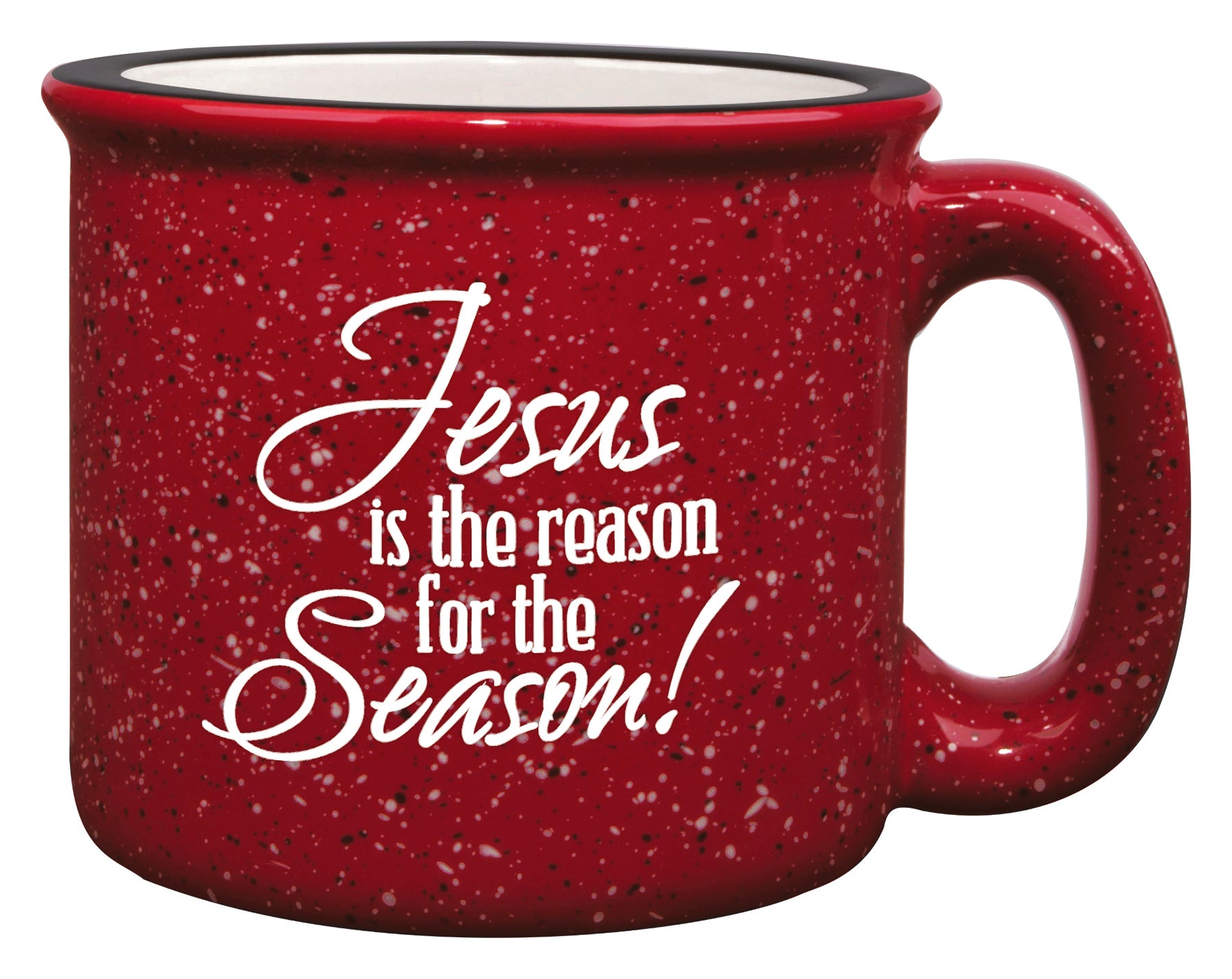 Jesus Is the Reason Christmas Camping Mug