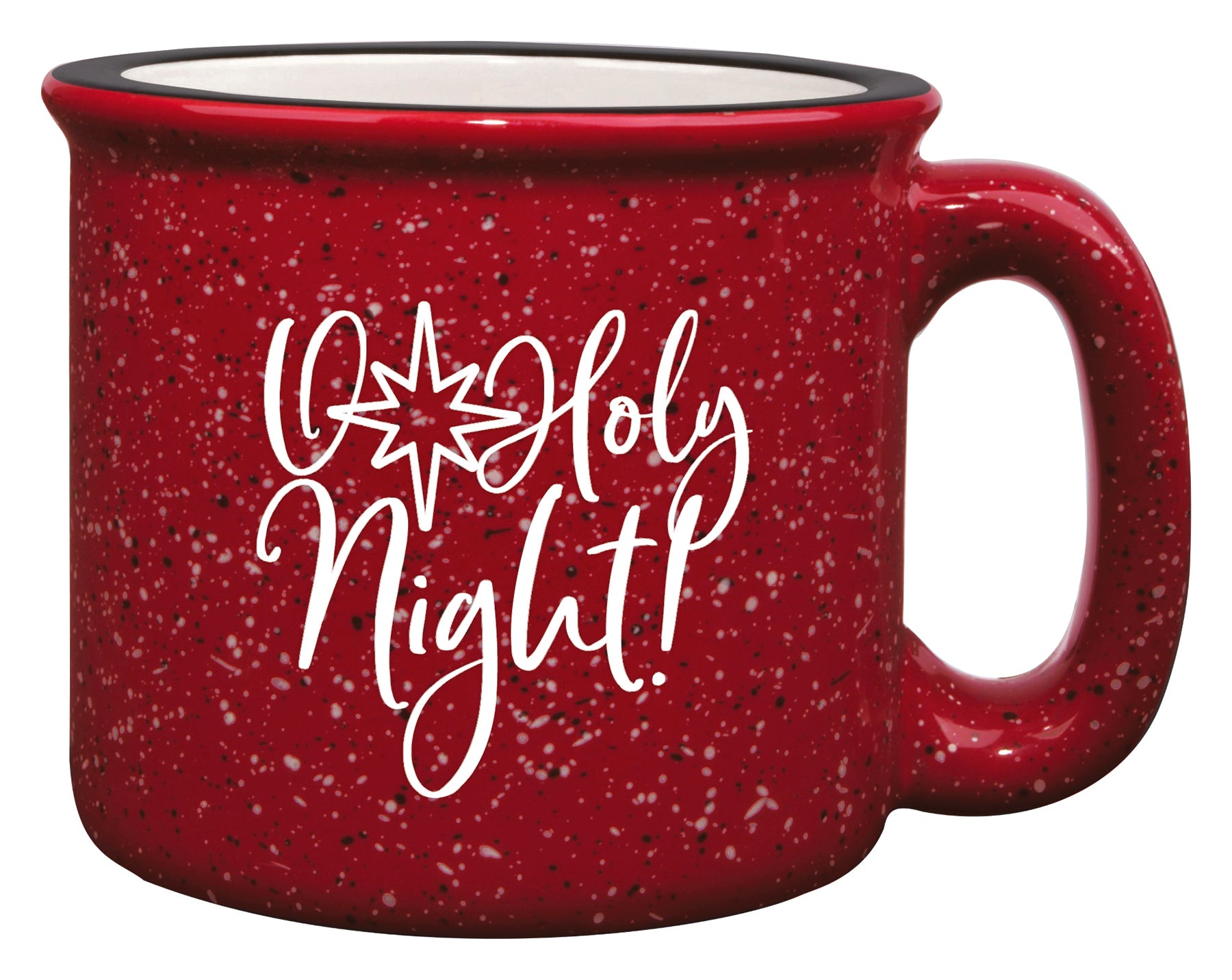 O Holy Night Christmas Camping Mug
