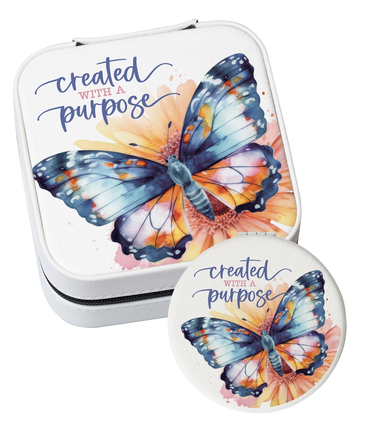 Set of three inspirational canisters designed for purposeful organization and faith-filled home décor.