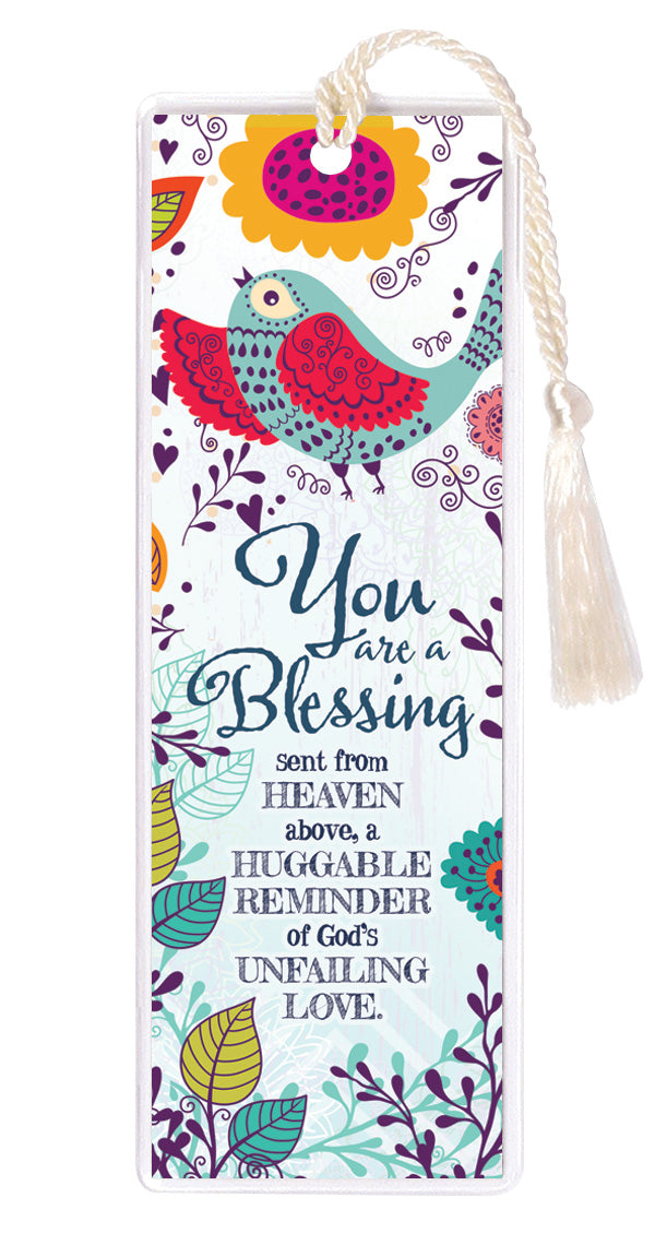 You Are A Blessing Tasseled Bookmark
