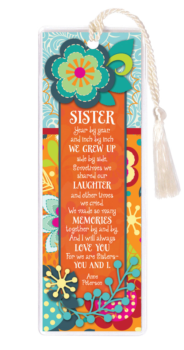 Sister Tasseled Bookmark (Pk 6)