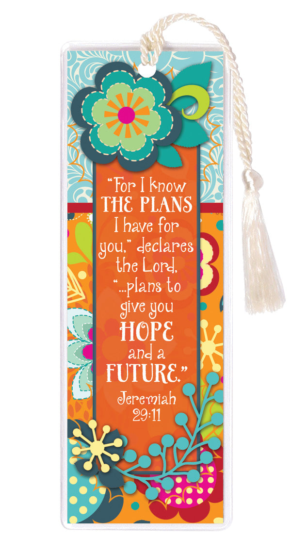 For I Know Tasseled Bookmark (Pk 6)
