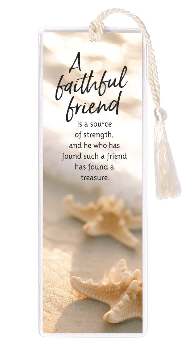 A Faithful Friend Tasseled Bookmark