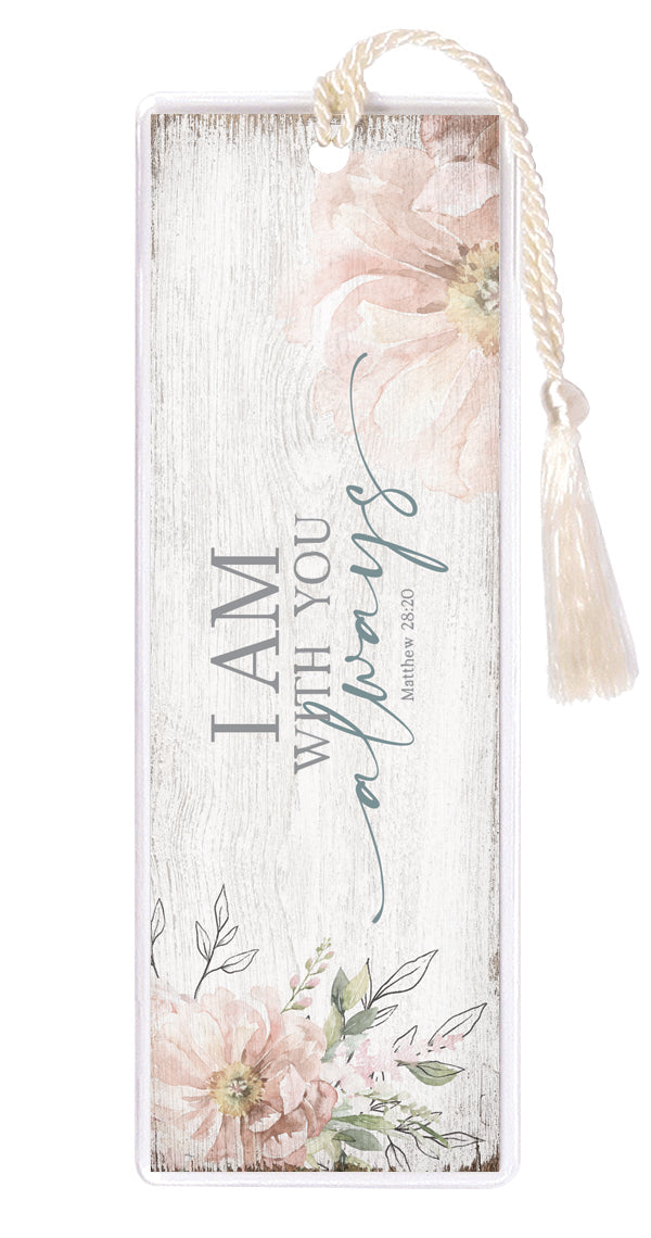 I Am With You Always Tasseled Bookmark