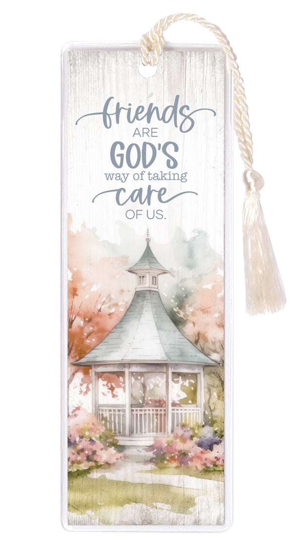 Friends Are God's Way Tasseled Bookmark (Pk 6)