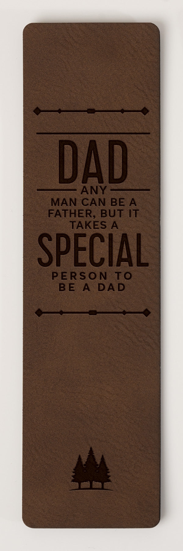 Dad Leatherette Bookmark