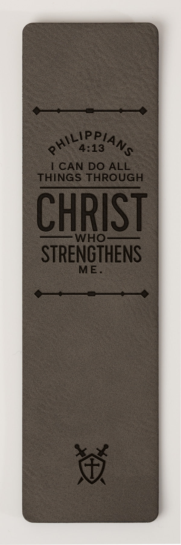 I Can Do All Things Leatherette Bookmark (Pk 6)