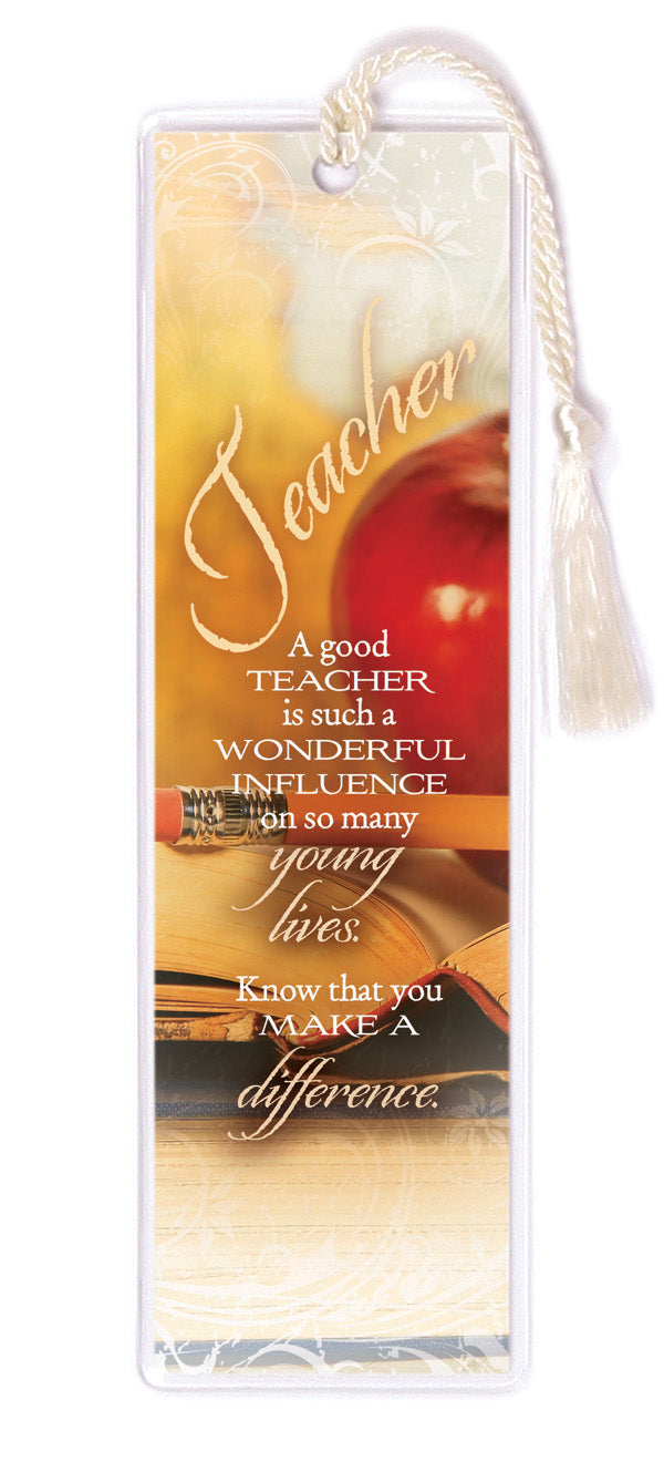 Teacher Tasseled Bookmark