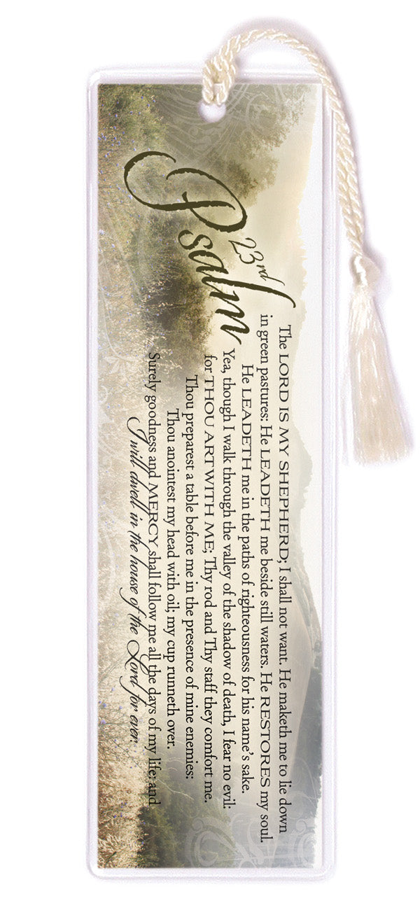 Psalm 23 Tasseled Bookmark