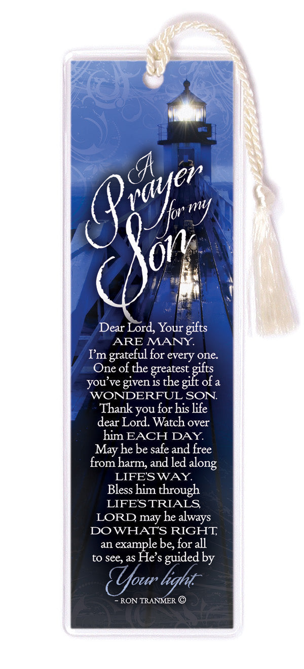 Prayer for My Son Tasseled Bookmark